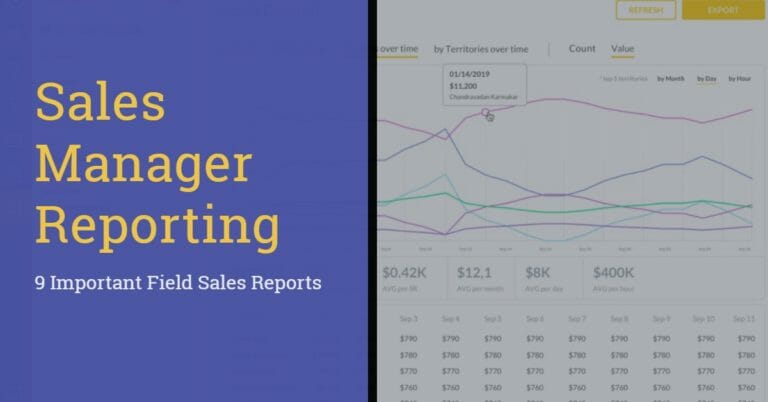 Sales Manager Reports