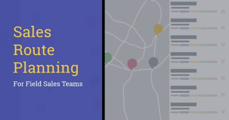 Sales Route Planning