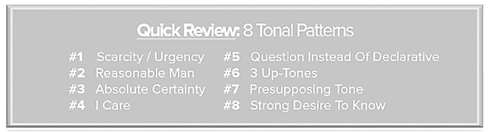 Tonal Patterns to get more sales