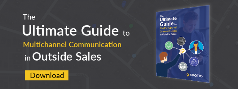Multichannel communication guide for outside sales professionals.