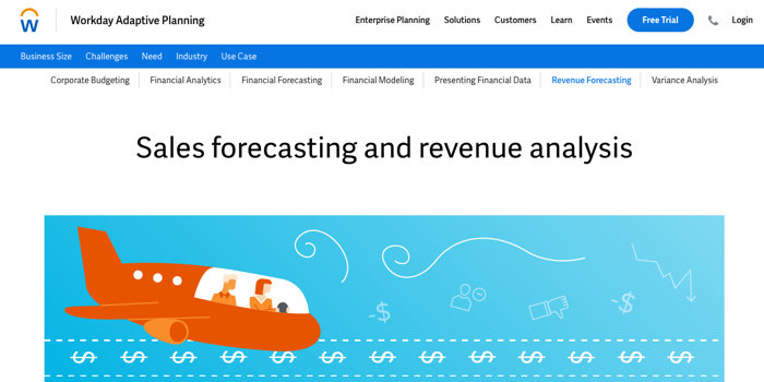 Workday Adaptive Planning Software